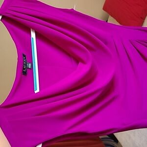 Amazing Ralph Lauren dress L Stunning Gathered Side $30 OBO